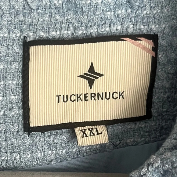 Tuckernuck Tweed Jackie Dress-Powder Blue-Women’s XXL-Short Sleeve-Classic-NEW - Picture 9 of 16